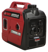 Фото Инверторный бензиновый генератор A-iPower A2000LIS с ручным запуском, 1.6 кВт, 230В