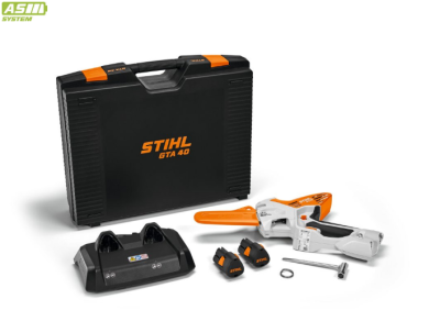 Аккумуляторная минипила, сучкорез Stihl GTA 40 SET